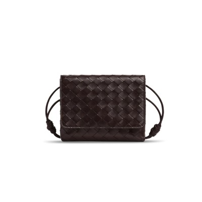 BOTTEGA VENETA MINI INTRECCIATO CROSSBODY BAG 741897VCPP32132 (19*15*5.5cm)